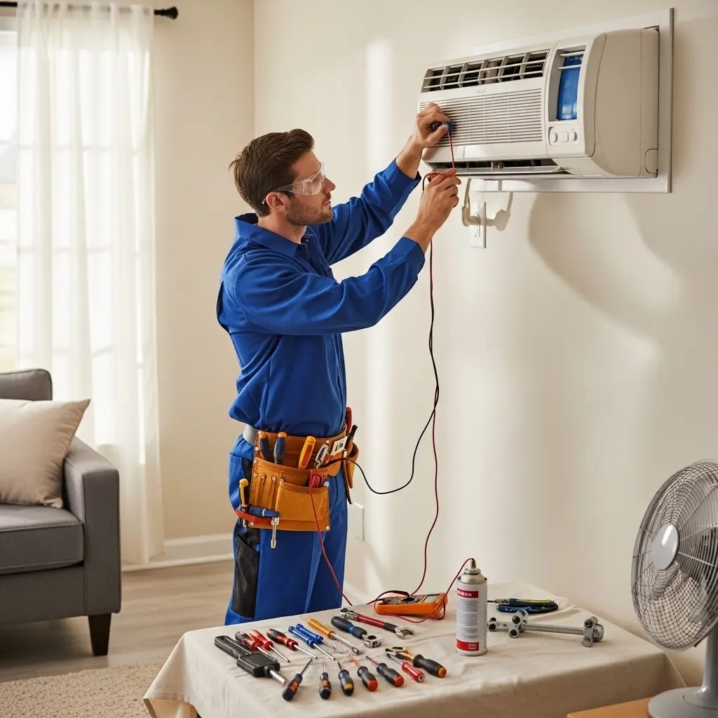 Saruhanlı Tcl Tcl klima gaz dolumu ve bakım – Enerji verimliliği artırıldı. - Teknik servis örneği